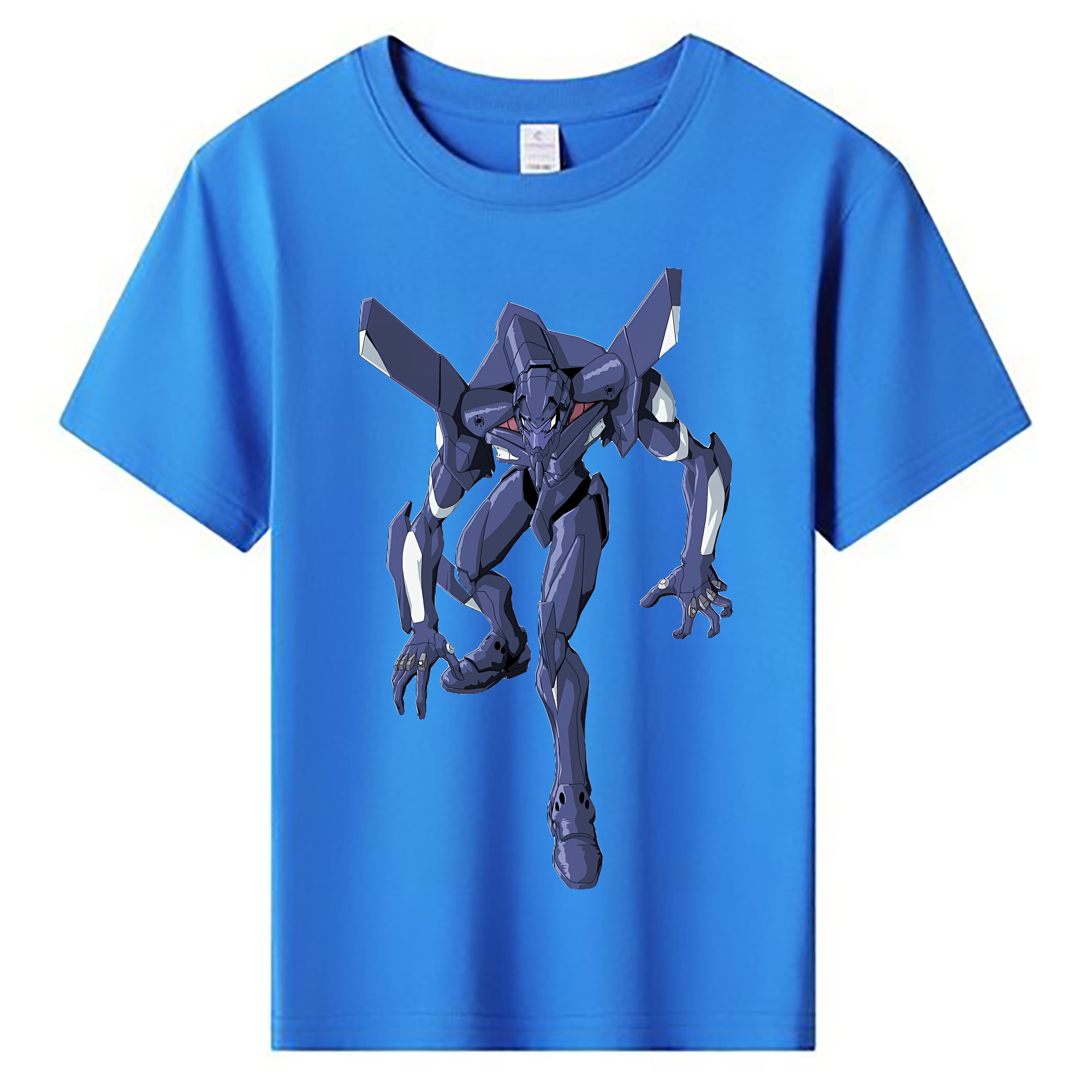 （画像用） EVA 新世紀エヴァンゲリオン 綿100％キッズTシャツ（フロントプリント）